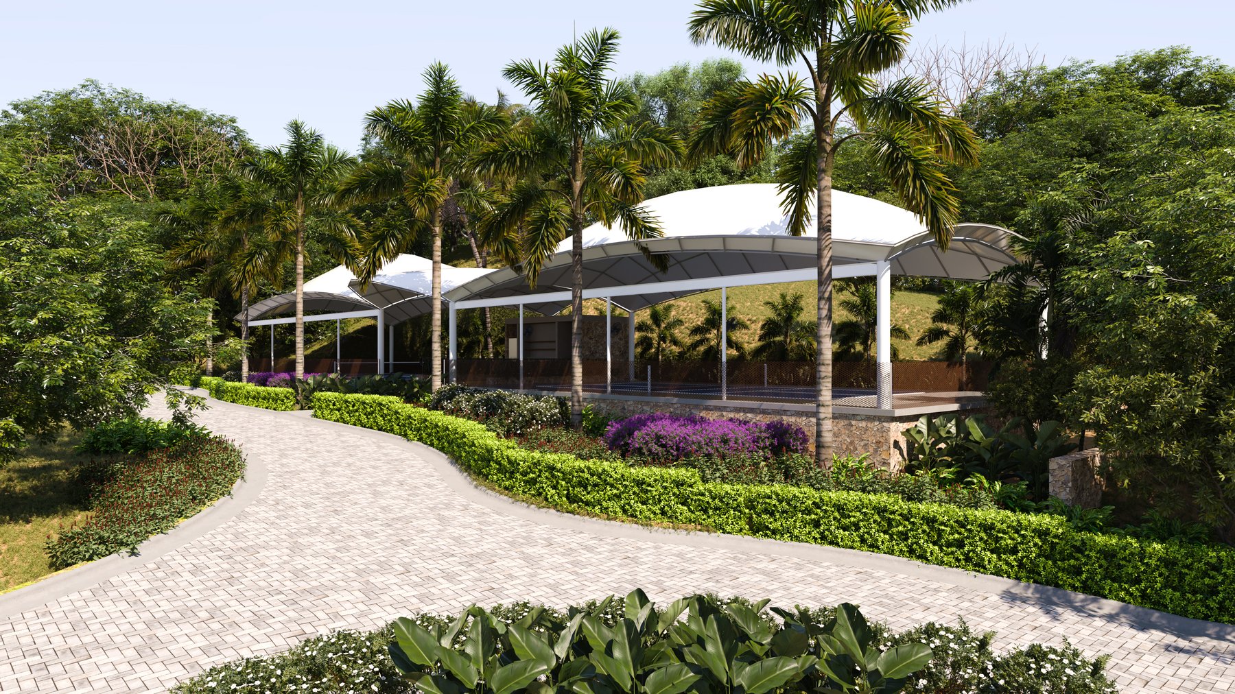 Cantomar Ocean Club — residential architecture, Guanacaste, Costa Rica